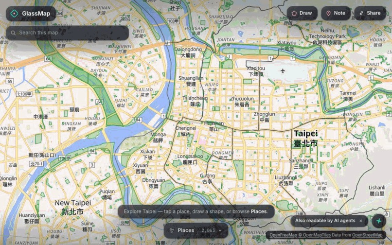 Glassmap – screenshot 3