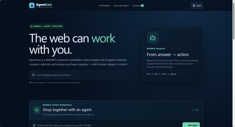 AgentCart – screenshot 1