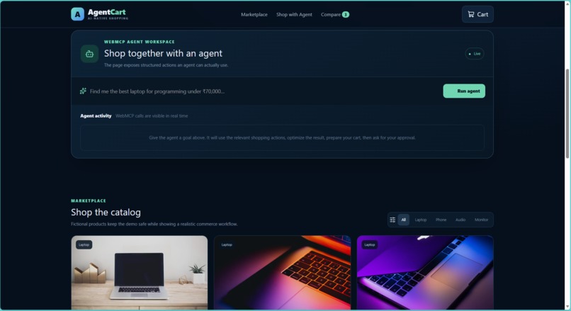 AgentCart – screenshot 2