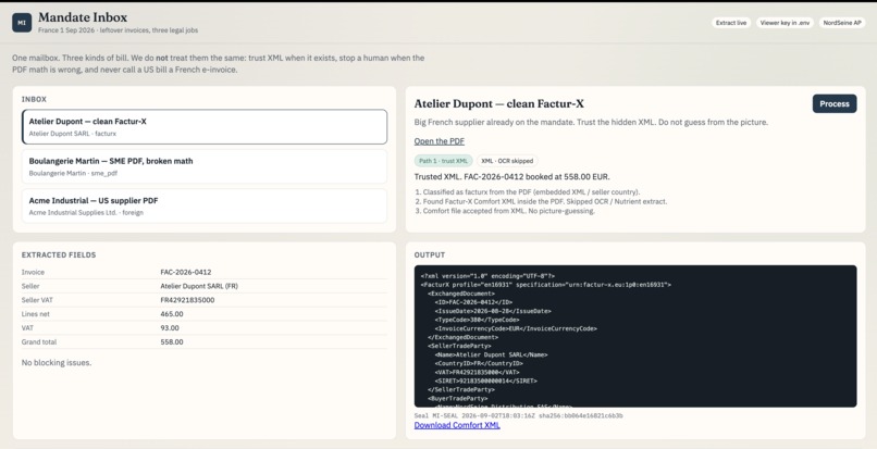 Mandate Inbox – screenshot 6