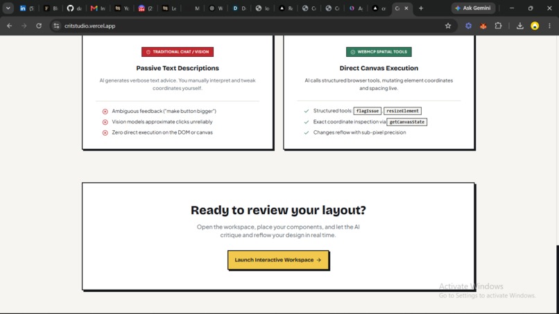 Crit Studio – screenshot 4