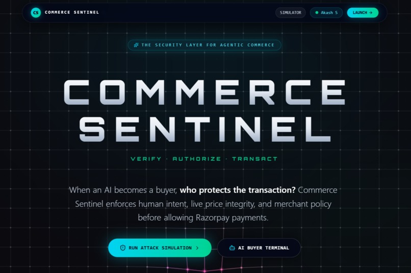 Commerce Sentinel – screenshot 1