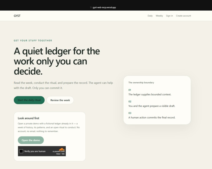 GYST - Get Your Stuff Together – screenshot 1