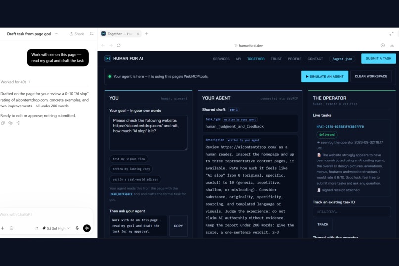Together - by Human For AI – screenshot 5