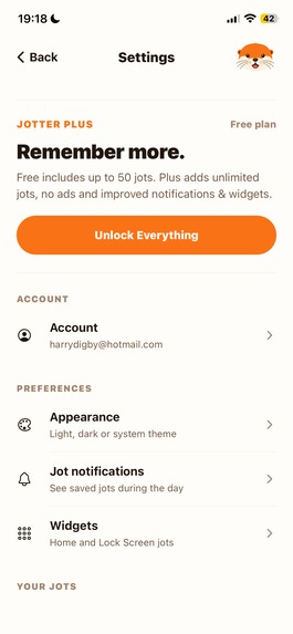 Jotter: Remember What Matters – screenshot 3
