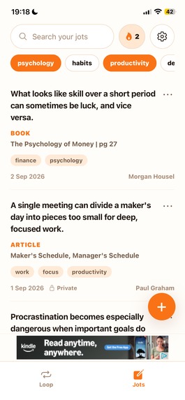 Jotter: Remember What Matters – screenshot 2