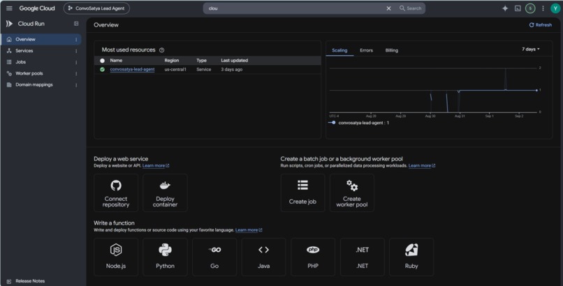 ConvoSatya Lead Agent – screenshot 2