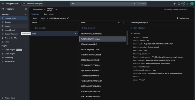 ConvoSatya Lead Agent – screenshot 5