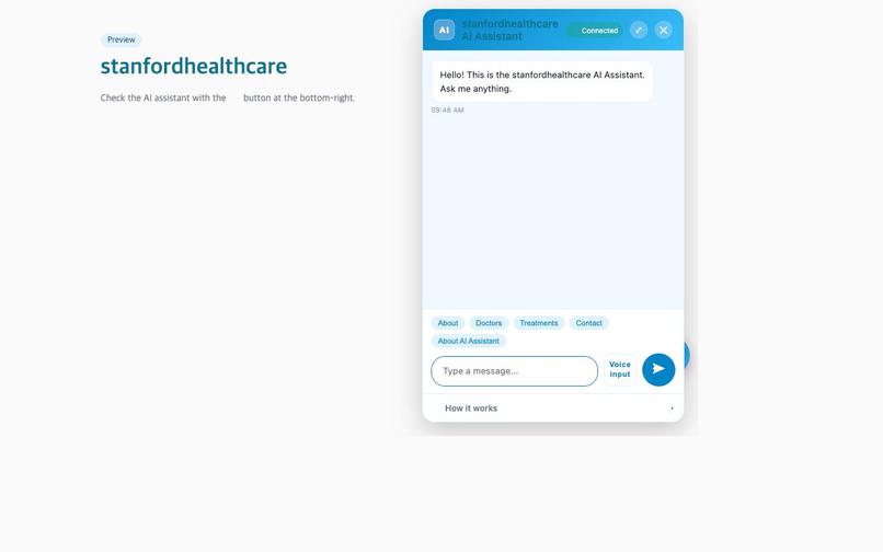 AI assistant webMCP – screenshot 12