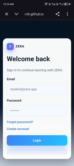 ZERA AI – screenshot 2