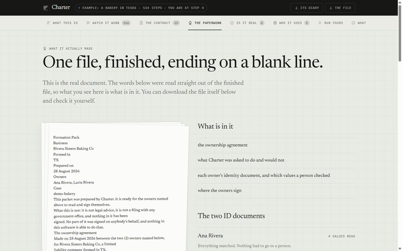 Charter – screenshot 5