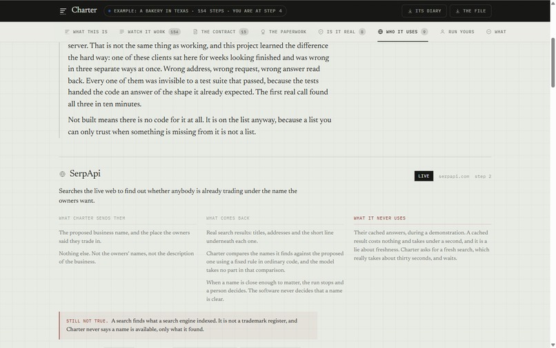 Charter – screenshot 6