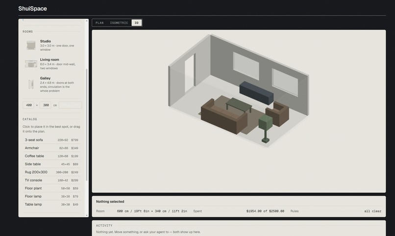 ShuiSpace – screenshot 1