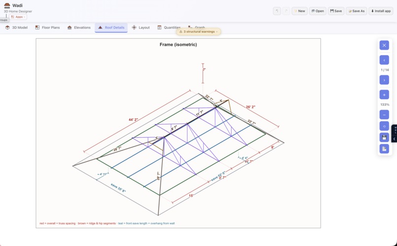 Wadi: design and customize a Konkan house with your AI agent – screenshot 5