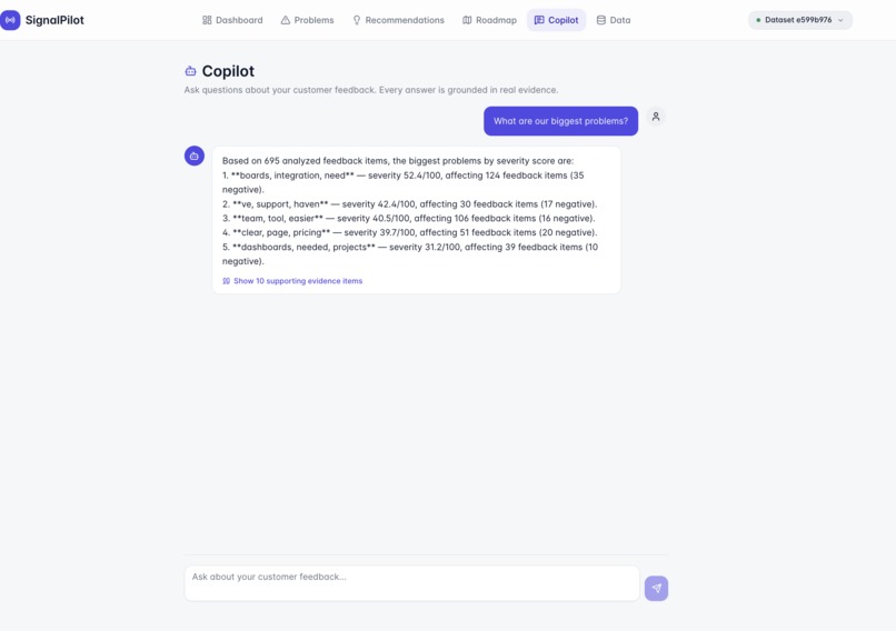 Signalpilot-AI customer intelligence  – screenshot 4