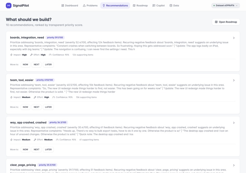 Signalpilot-AI customer intelligence  – screenshot 6