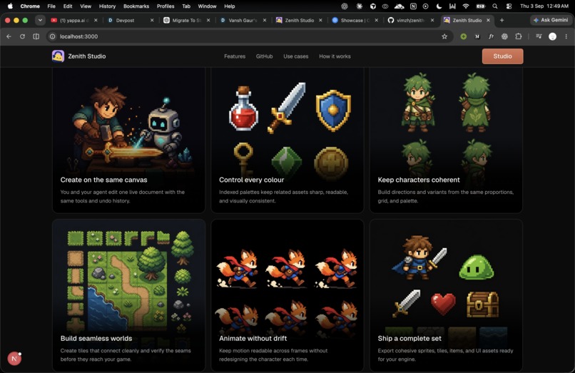 Zenith Studio – screenshot 2