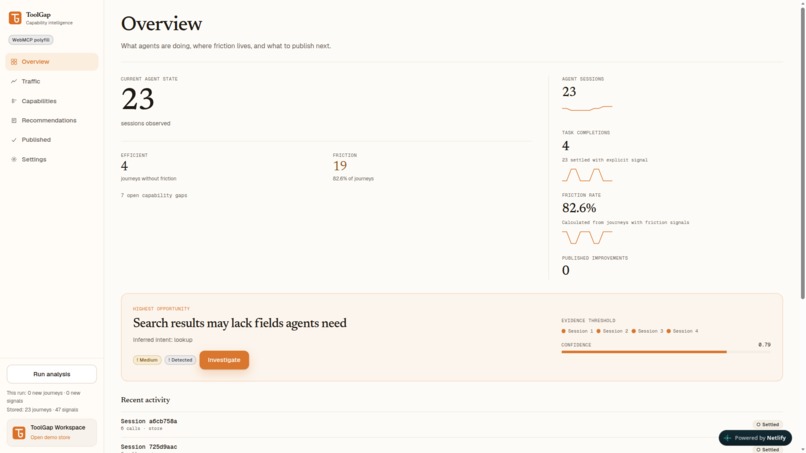ToolGap – screenshot 2