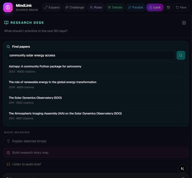 Mindlink – screenshot 4