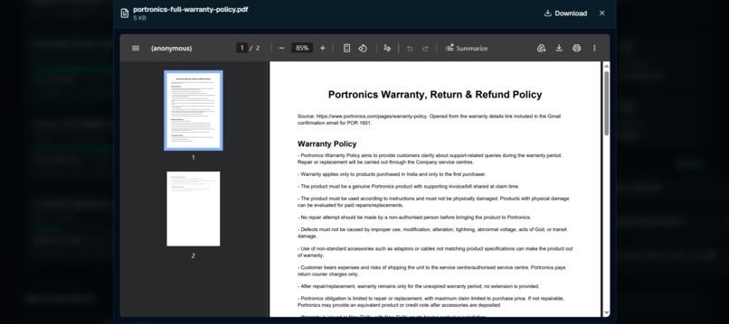 Warranty Vault – screenshot 7