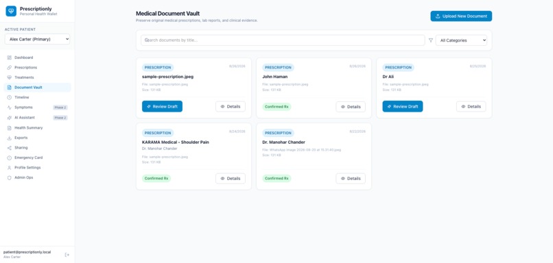 Prescriptionly – screenshot 1