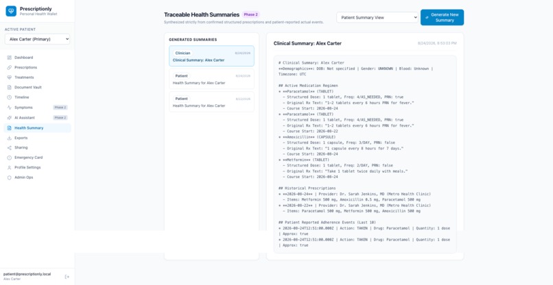Prescriptionly – screenshot 2