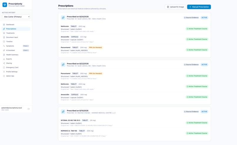 Prescriptionly – screenshot 3