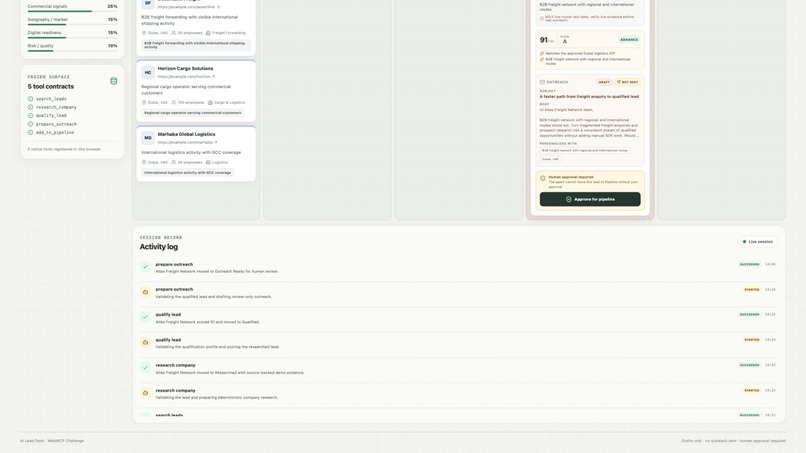 AI Lead Desk – screenshot 4