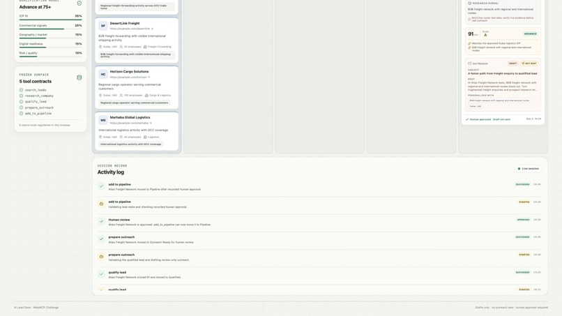 AI Lead Desk – screenshot 5