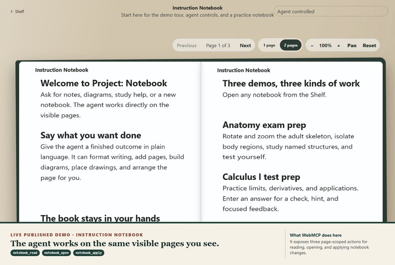 Project Notebook – screenshot 1