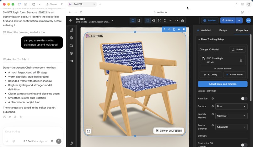 SwiftXR – screenshot 1