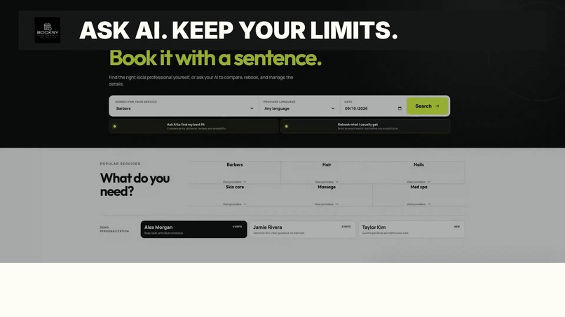 Booksy reloaded – screenshot 2