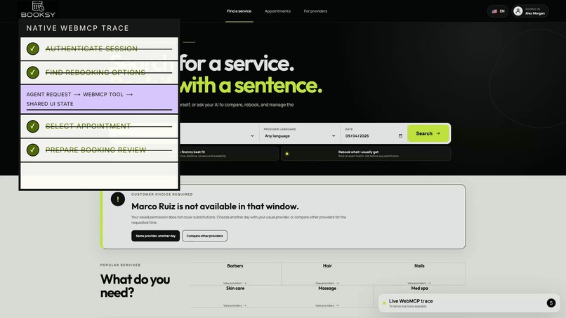 Booksy reloaded – screenshot 3
