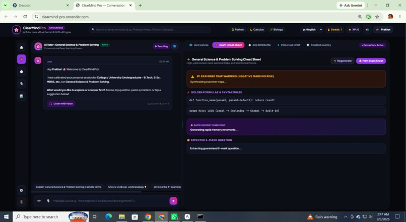 clearmind pro – screenshot 4