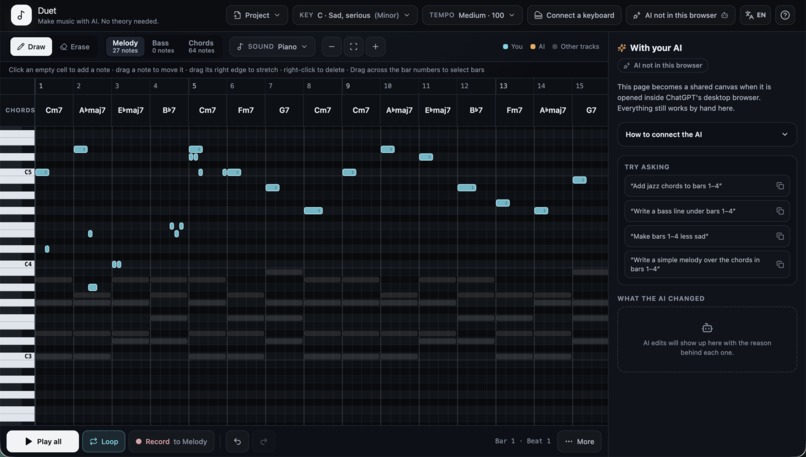 Duet – screenshot 1