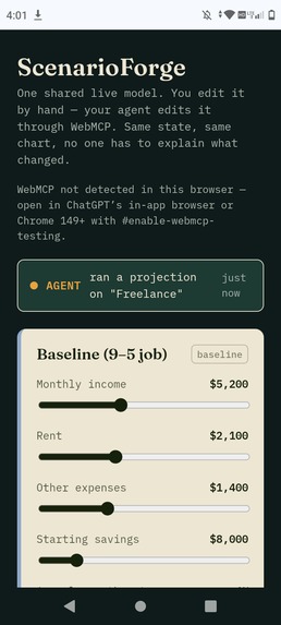 ScenarioForge – screenshot 1