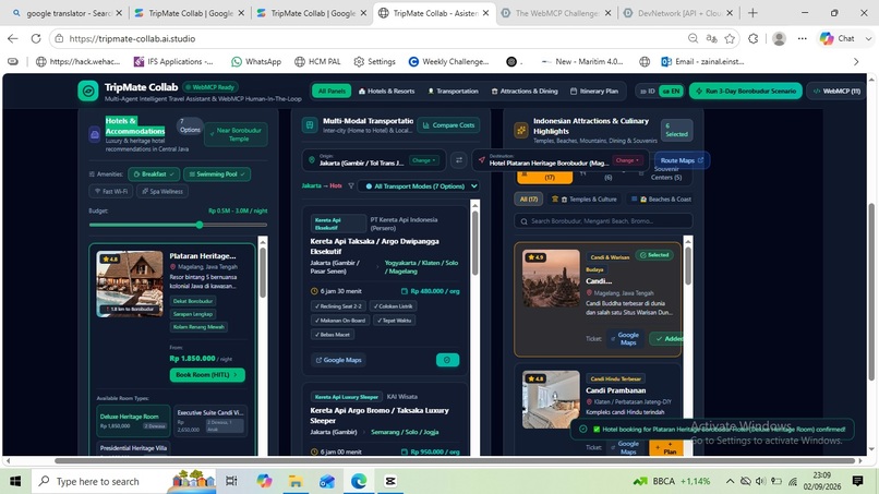 TripMate Collab: WebMCP Travel Planner – screenshot 7