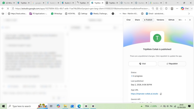 TripMate Collab: WebMCP Travel Planner – screenshot 2