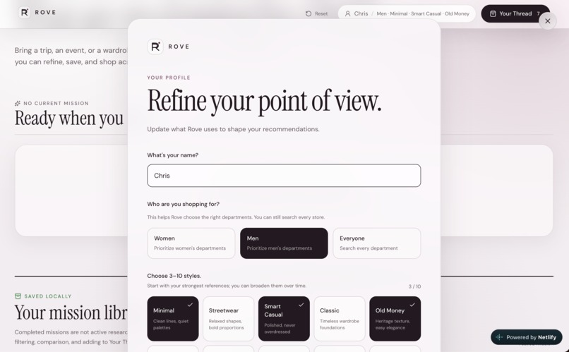 Rove – screenshot 3