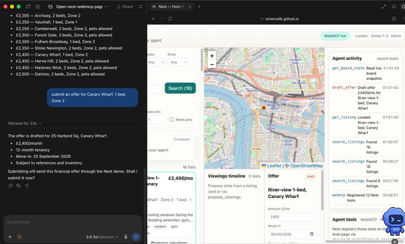 Nest — Hunt flats with your agent – screenshot 2