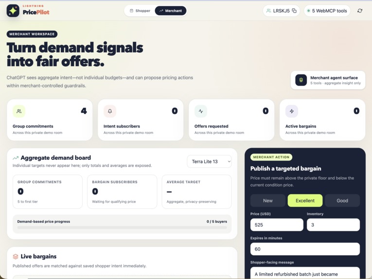 LightningPricePilot – screenshot 3