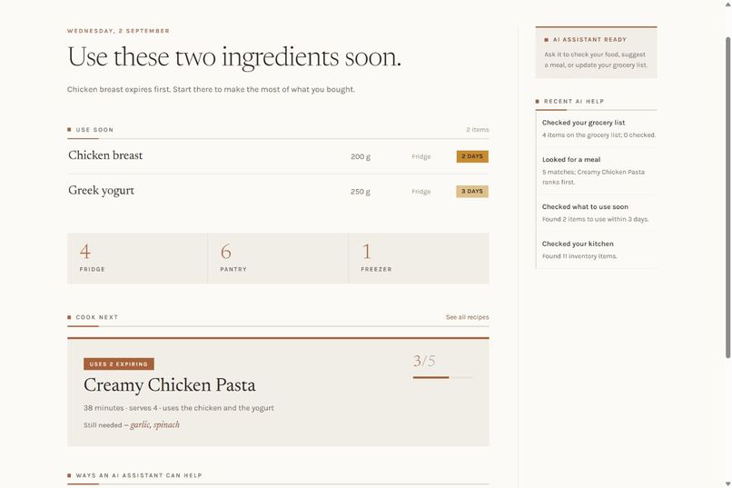 PantryOS – screenshot 1