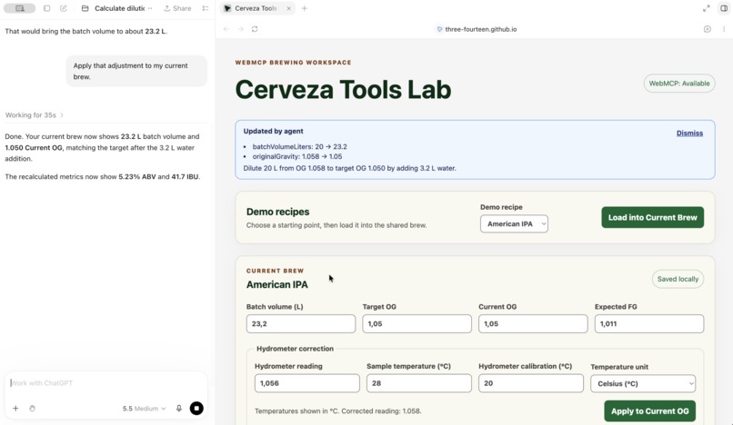Cerveza Tools Lab – screenshot 2