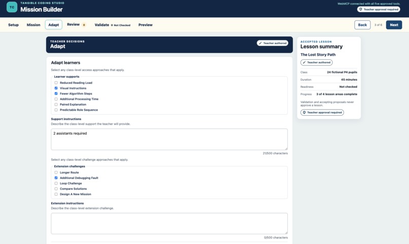 Tangible Coding Studio: Mission Builder – screenshot 4