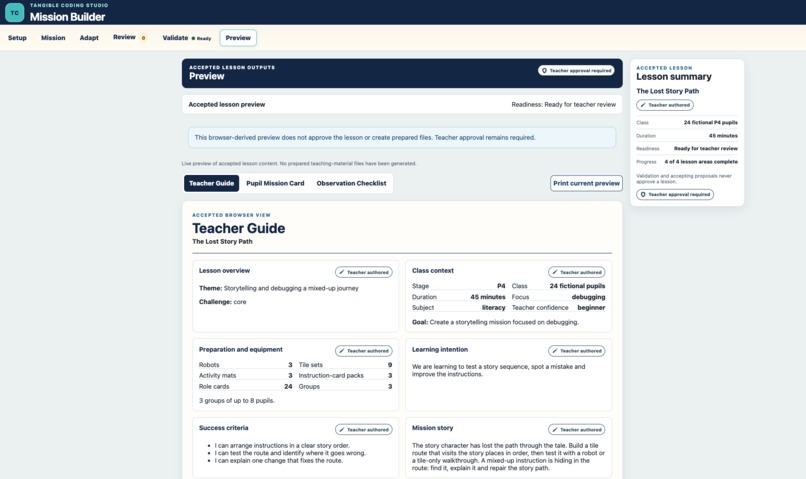 Tangible Coding Studio: Mission Builder – screenshot 7