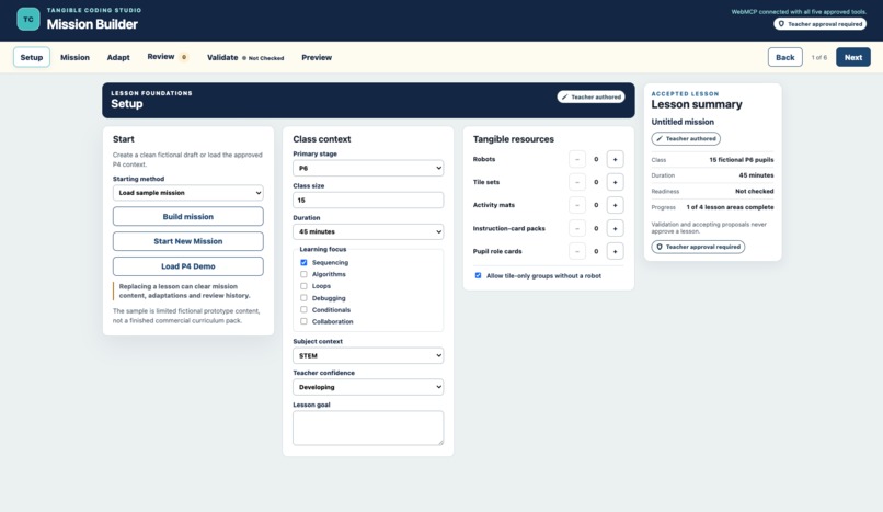 Tangible Coding Studio: Mission Builder – screenshot 1