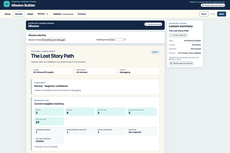 Tangible Coding Studio: Mission Builder – screenshot 3