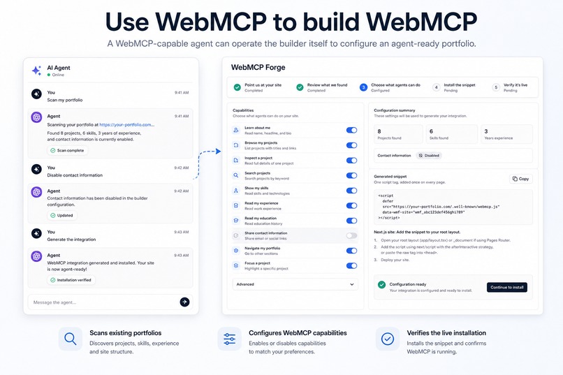 WebMCP Forge – screenshot 3