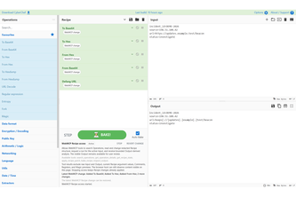 RecipeBridge for CyberChef
