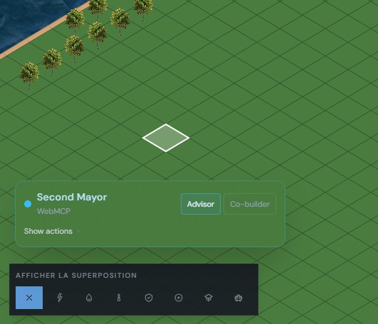 Second Mayor: build a city with your agent – screenshot 1